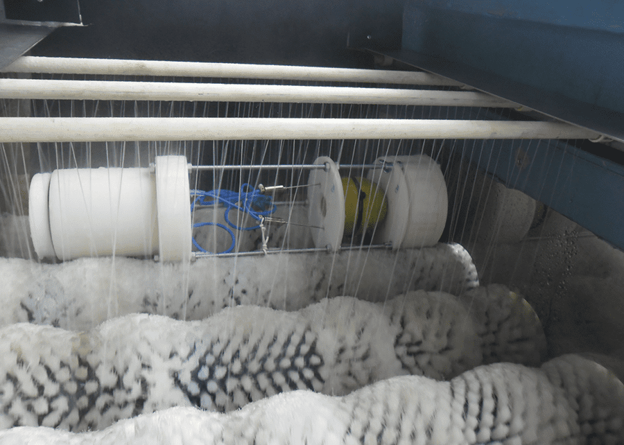 Dispositivo acompanha, em tempo real, a temperatura da fruta durante o tratamento | Foto: Daniel Terao