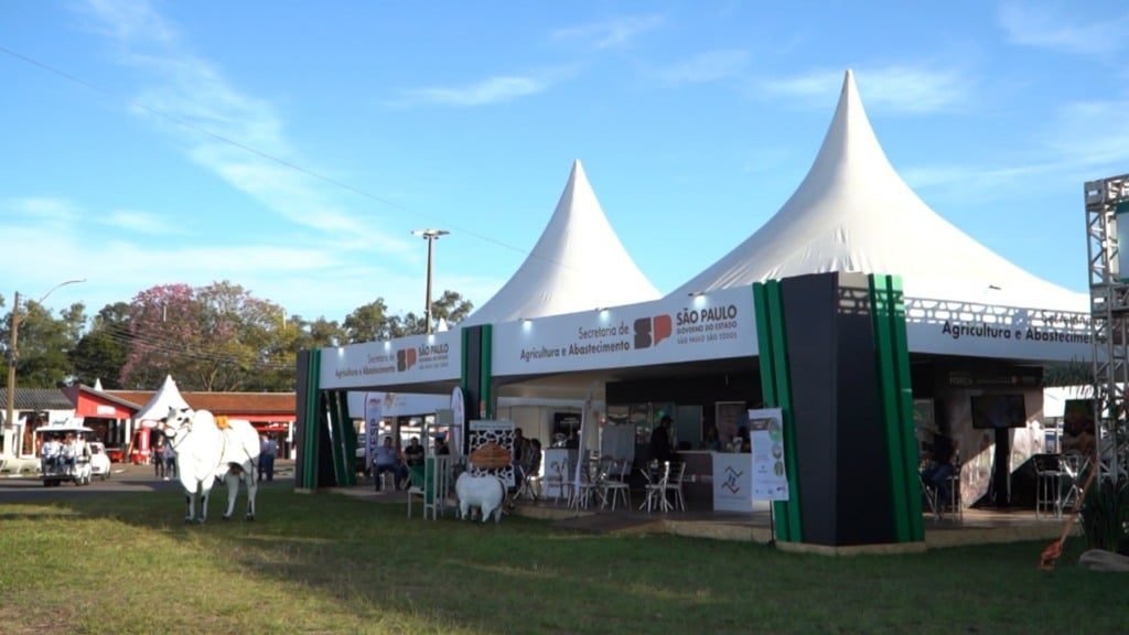 Estande do IZ na Feicorte. Foto: Reprodução/Giro do Boi