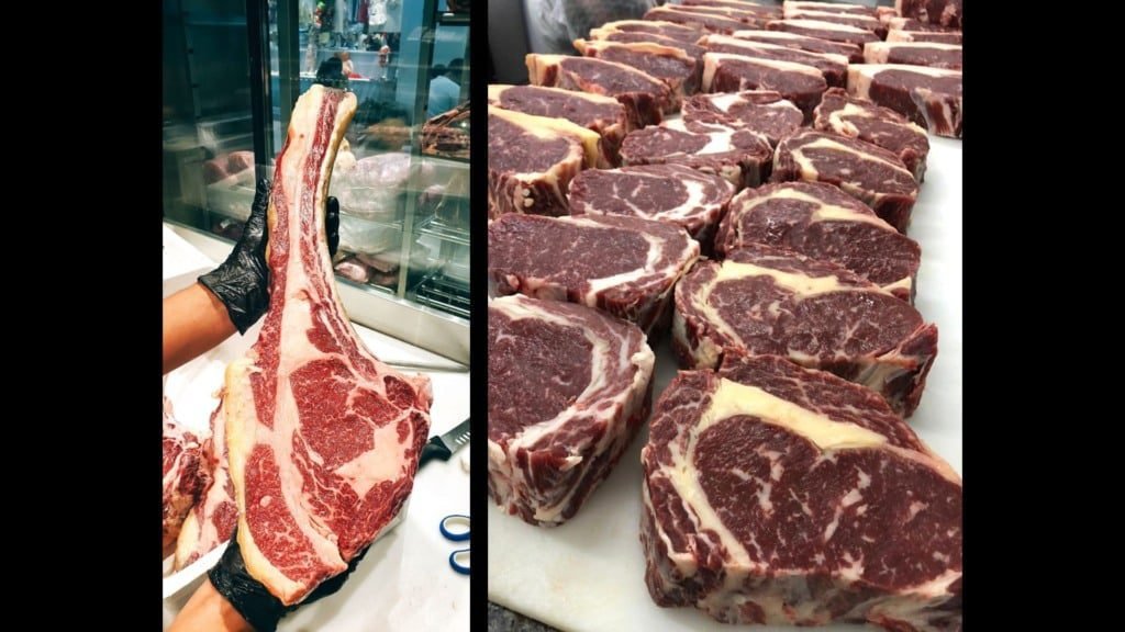 Detalhe de cortes de carne do gado Caracu. Foto: Acervo/Renato Francisco Visconti Filho