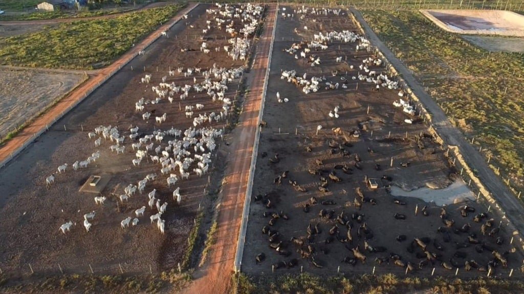 Vista aérea do sítio Shofar. Foto: Matheus Roz