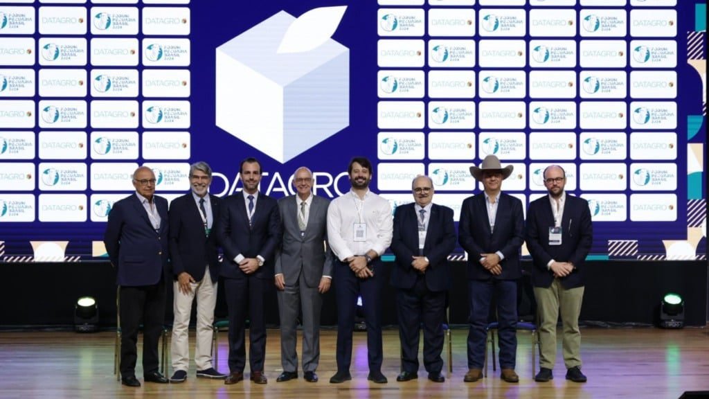 O Fórum Pecuária Brasil foi realizado pelo Datagro. Foto: Divulgação.