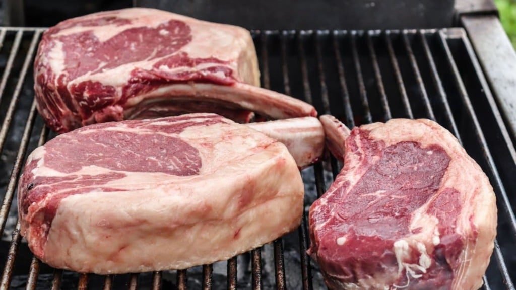 Cortes de carne Nelore com alto marmoreio. Foto: Divulgação/Associação Confraria da Carcaça Nelore