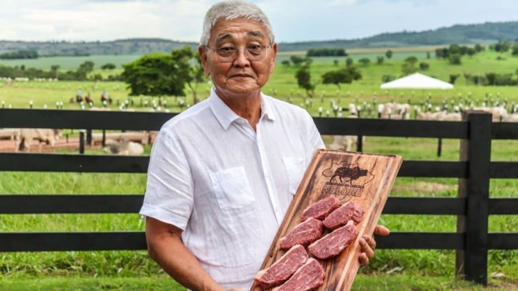 Pecuarista Shiro Nishimura. Foto: Divulgação/Associação Confraria da Carcaça Nelore
