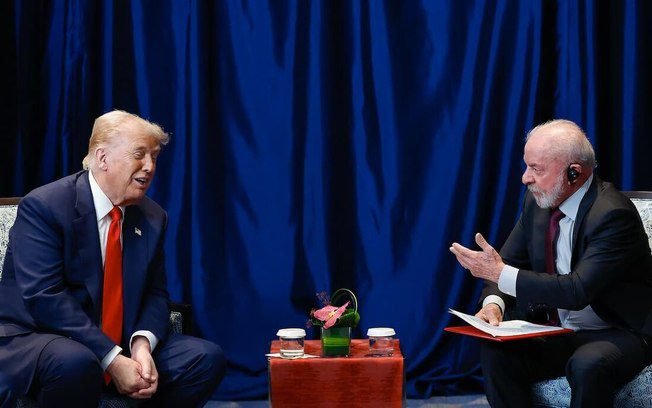 Trump afirma querer se encontrar com Lula na Casa Branca