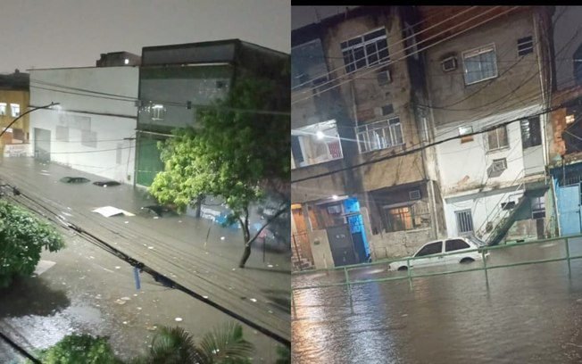 Temporais provocam alagamentos, feridos e deslizamentos no Rio