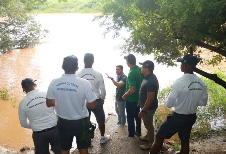 Marinha do Brasil realiza vistoria para construção de mais uma ponte na Capital do Oeste
