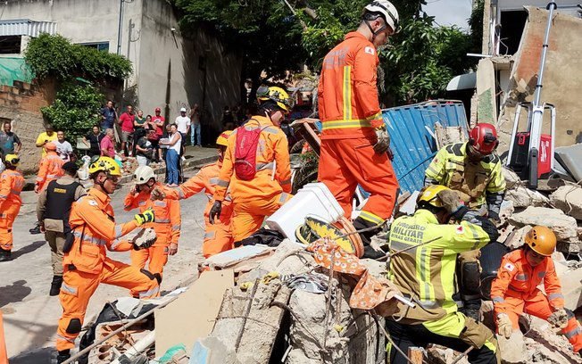 Seis pessoas morrem após lar de idosos desabar em Belo Horizonte