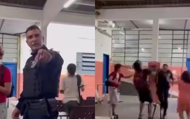 Vídeo: PM é flagrado agredindo estudantes na Zona Sul do RJ
