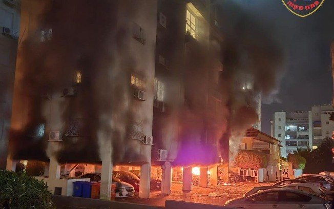 Duas pessoas morrem após novo ataque do Irã a Israel