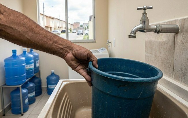 Moradores da Zona Norte doRio enfrentam desabastecimento de água