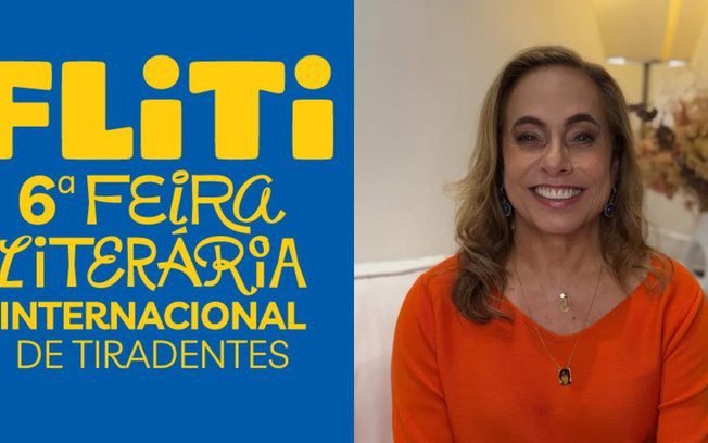 Cissa Guimarães é confirmada na 6ª Feira Literária de Tiradentes