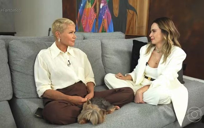 Ana Paula Renault visita Xuxa e reflete sobre carreira