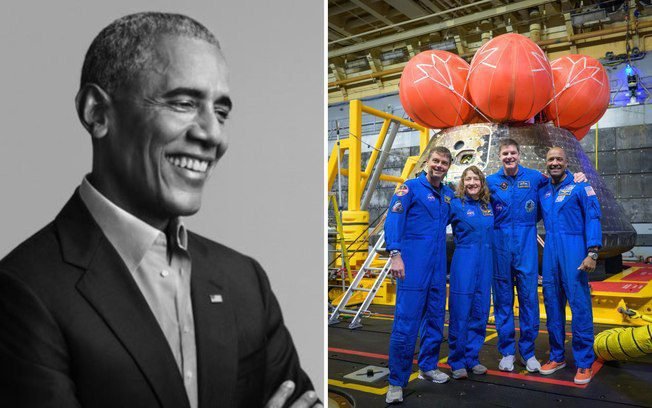 Obama elogia Artemis II e bravura de astronautas