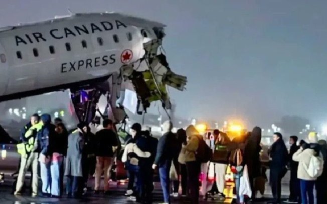 Bombeiro ouviu alerta antes de avião e caminhão colidirem nos EUA