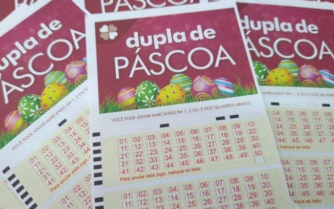 Dupla de Páscoa sorteia prêmio de R$ 44 milhões neste sábado (4)