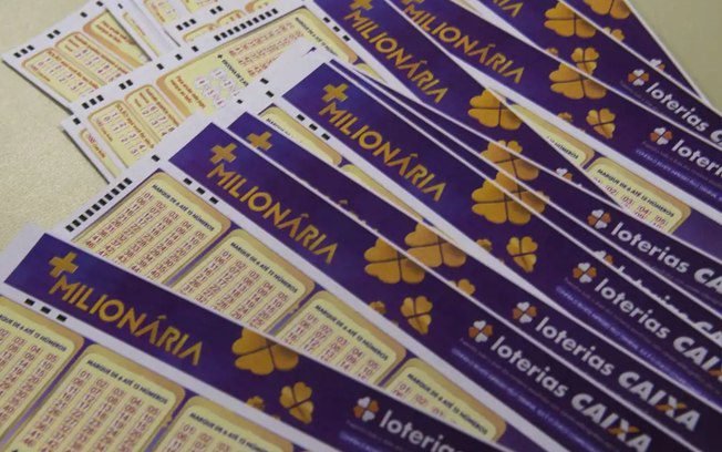 Jogos acumulados da loteria: +Milionária sorteará R$ 34 milhões