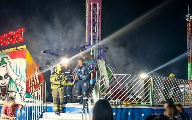 Acidente em parque de diversões deixa 10 feridos em Guaíba
