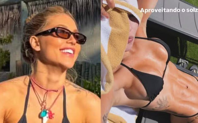 Virginia posa de biquíni e destaca beleza corporal na Espanha