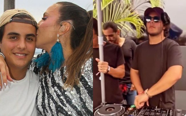 Filho de Ivete Sangalo, Marcelo choca ao atuar como DJ em festa