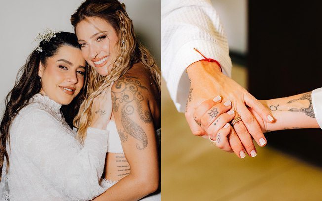 Lauana Prado e Tati Dias mostram detalhes do pré-casamento