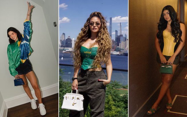 Esposas dos jogadores da Seleção mostram looks da Copa