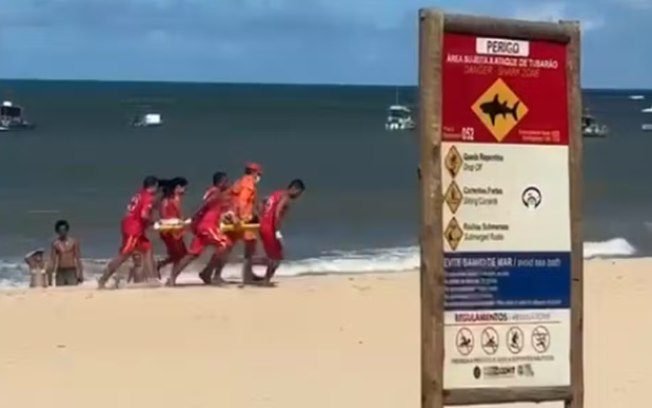 Criança fica ferida após ataque de tubarão em praia de Pernambuco