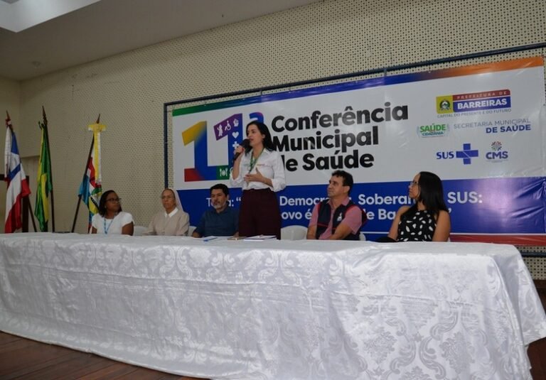 Barreiras realiza 11ª Conferência Municipal e debate democracia, soberania e os rumos do SUS