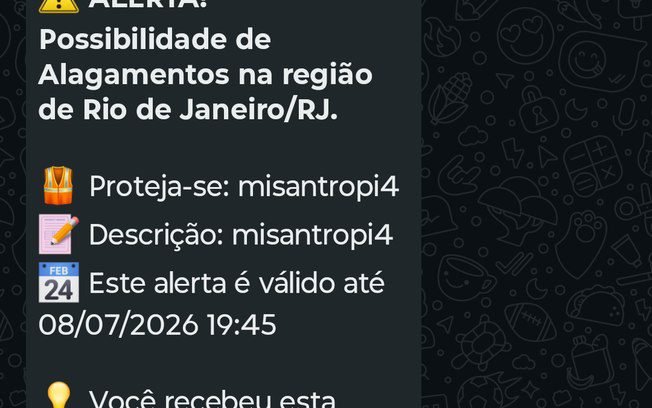 O que é misantropia? Alerta da Defesa Civil gera confusão