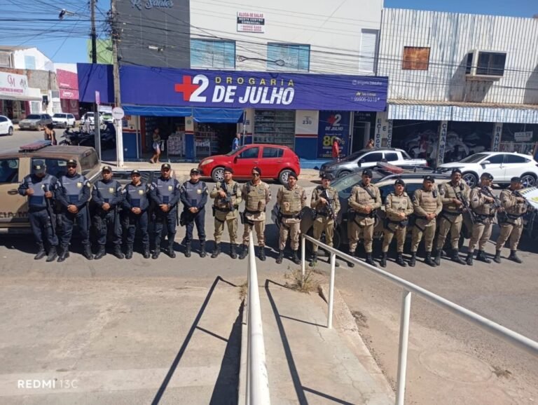 Operação integrada reforça segurança no Centro de Abastecimento (feira) de Barreiras