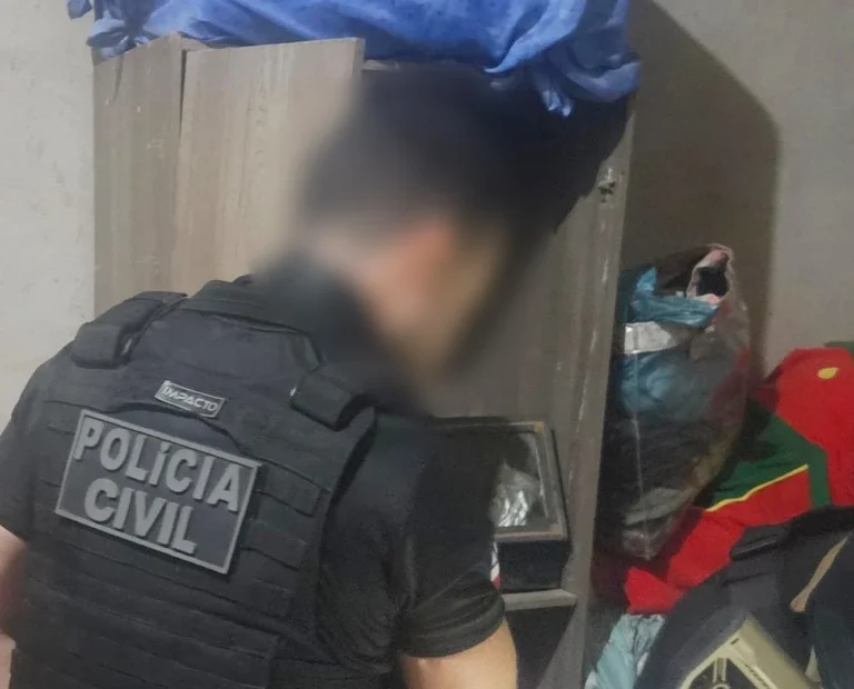 Investigado por homicídio, tráfico de drogas e furto de animais é preso em Santa Rita de Cássia
