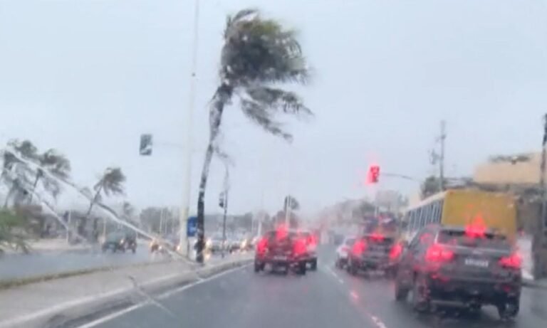Inema emite alerta de atenção para ventos fortes no extremo sul da Bahia; confira previsão do tempo no estado