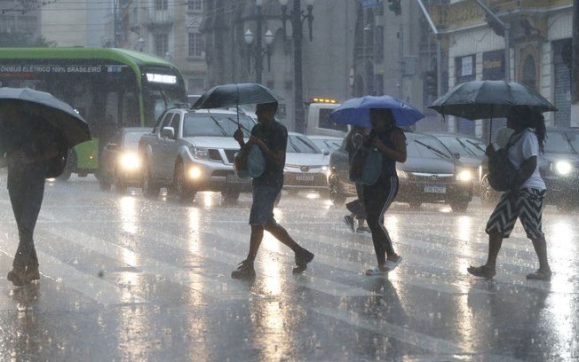 São Paulo terá chuva forte e temporais com nova frente fria