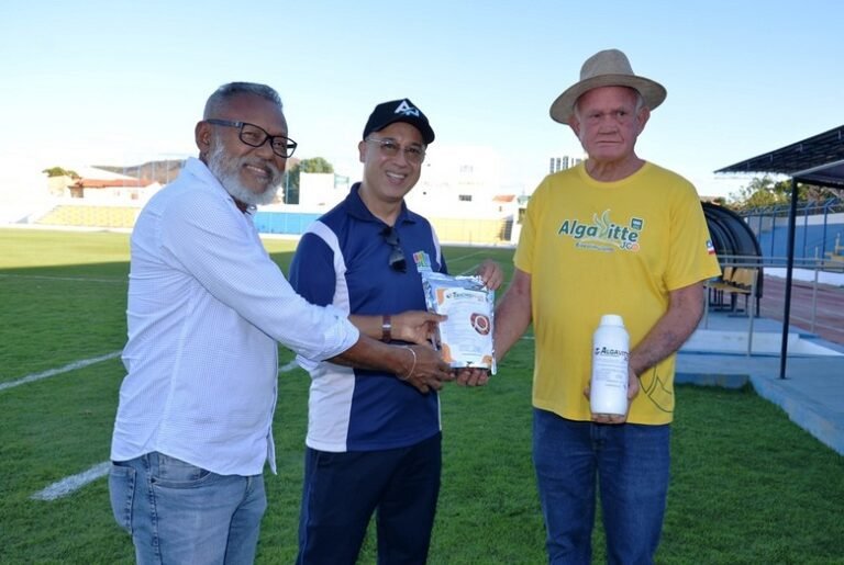 Prefeitura de Barreiras e Instituto JCO unem tecnologia e inovação para aprimorar gramado do Estádio Geraldão
