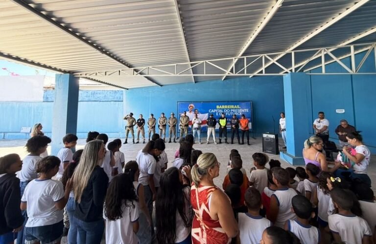Semana Nacional do Trânsito começa em Barreiras com atividades educativas para estudantes