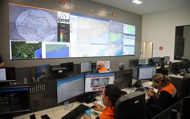 SP entra em alerta para tempestades, vento e granizo até quinta