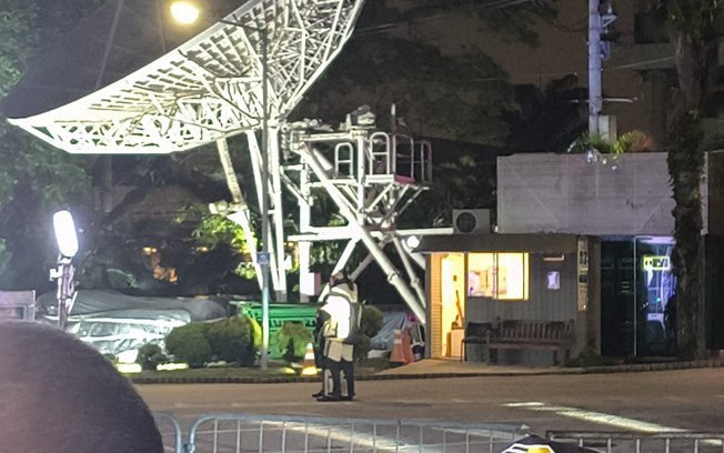 Suspeita de bomba em carro de Flávio mobiliza GATE na Band