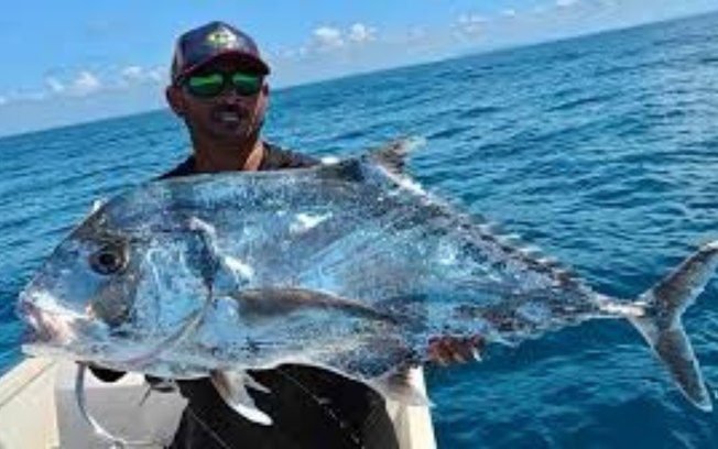 Pescador bate recordes com xaréu-branco de 112 cm na Bahia