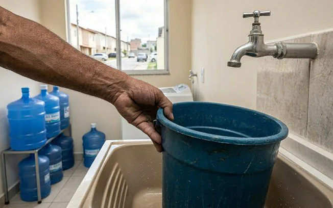 Moradores da Zona Norte doRio enfrentam desabastecimento de água