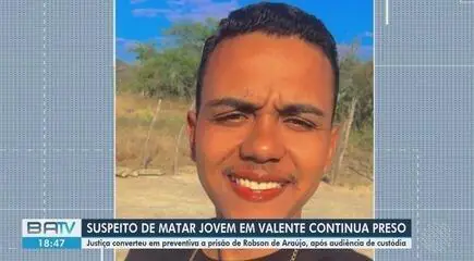 Suspeito de matar jovem estrangulado com cabo de carregador de celular na Bahia tem prisão preventiva decretada